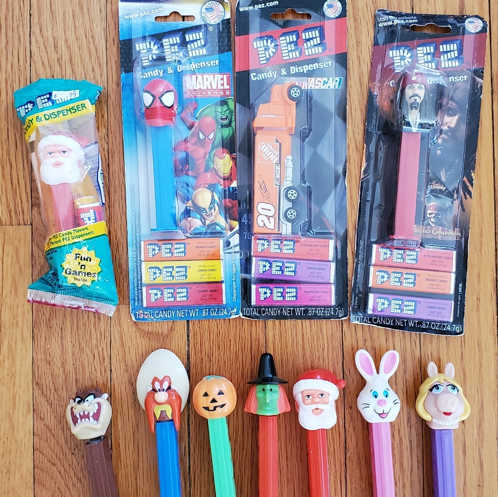 Lot Of Vintage Candy Dispensers Collection
